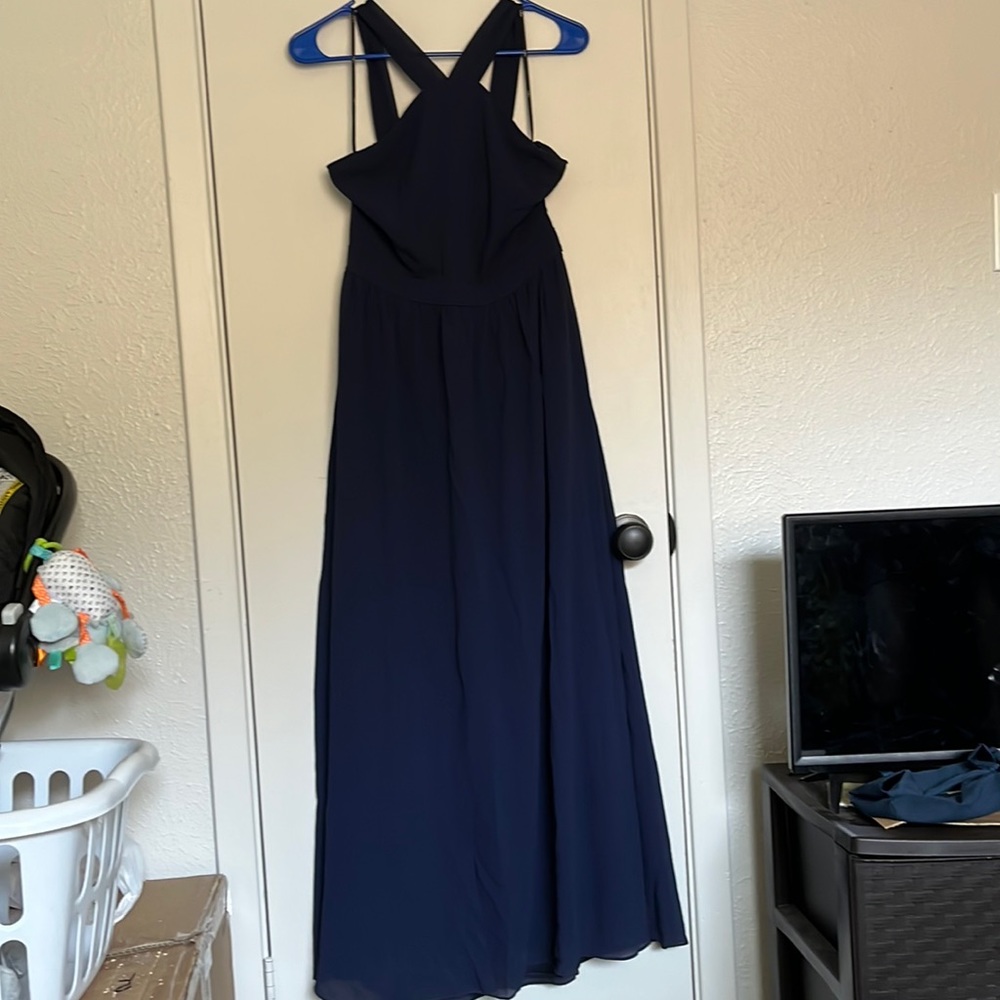 Long bridesmaid dress